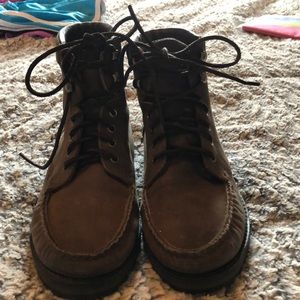 Men’s work boots brown 9 med